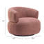 Chaise pivotante Rosabel Venezia - brun