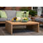 Essential Outdoor Square Teak Coffee Table