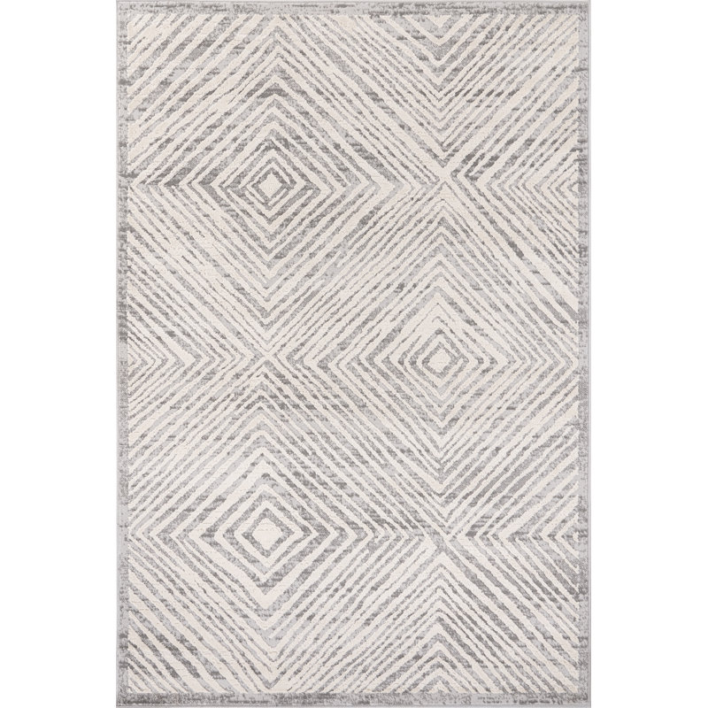 Odena Collection Transitional Abstract Area Rug, Rectangle 5'3" x 7'6"