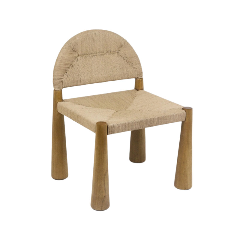 Pho Dining Chair in Teak and Seagrass