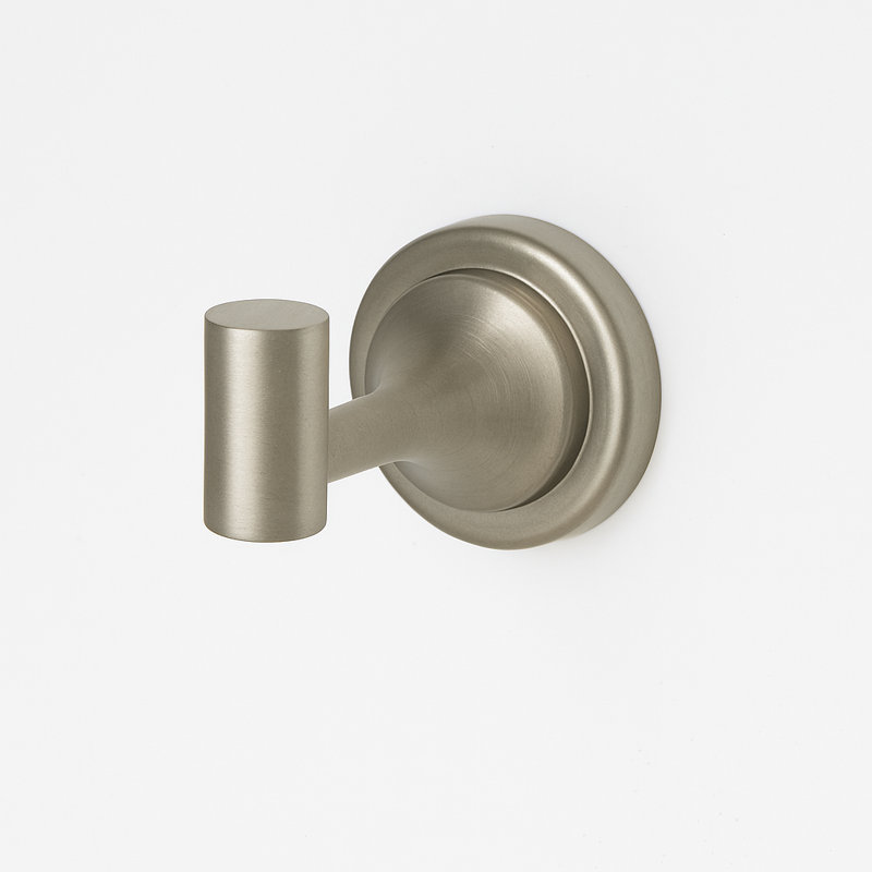 Single Robe Hook, Brushed Nickel