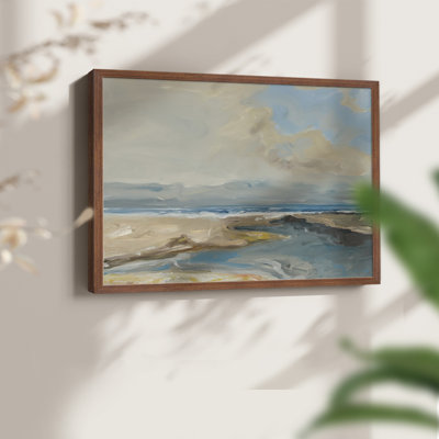 Lincoln Beach - Reproduction encadrée - Restickable