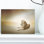 « relaxing king of animaux », reproduction de photo sur toile tendue