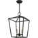 12.5 Sq. inch 3-Light Convertible Lantern Pendant with Metal Shade