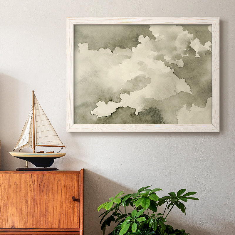Antique Sky III, reproduction d'art sur toile, Blanc, H 22 po x l 32 po x P 1,5 po