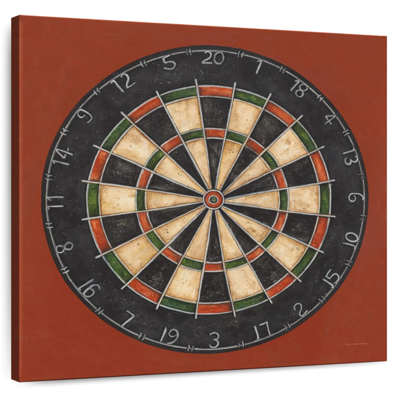 Senne Dartboard, 30" H x 30" W