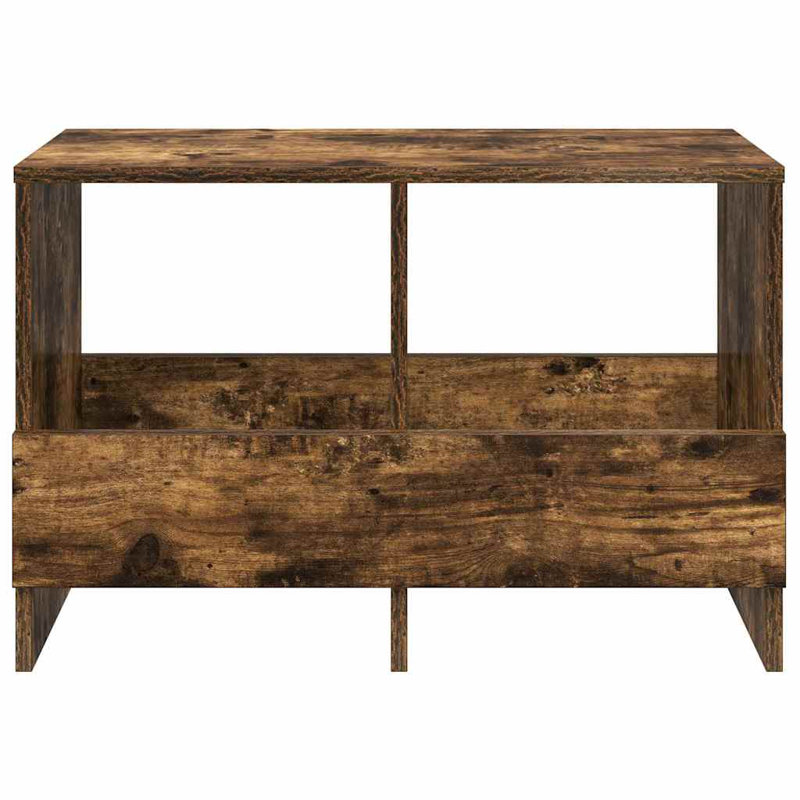 Wood Free Standing Magazine Rack, Brown