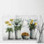 « tin can containers fleur »-reproduction d’art sur toile enroulée-2039402560