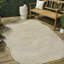Tapis intérieur / extérieur crème / naturel Octaviah-7488569