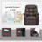 Quercia Kids 16'' Recliner and Ottoman-1083763948