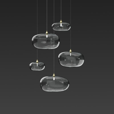 Kloud mix of 5 Pendant Lights