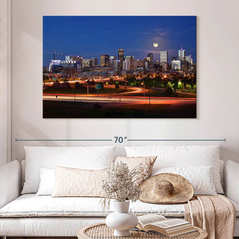 Sentiers de lumières Nicci Denver City, H 34 po x l 51 po