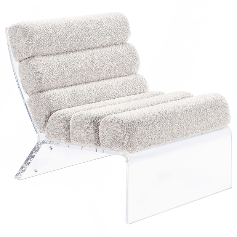 Chaise rembourrée en acrylique Freeman