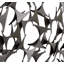 Ensemble de 3 décorations murales étoile en métal avec découpe 15 ", 19", P 23 "-1551990696