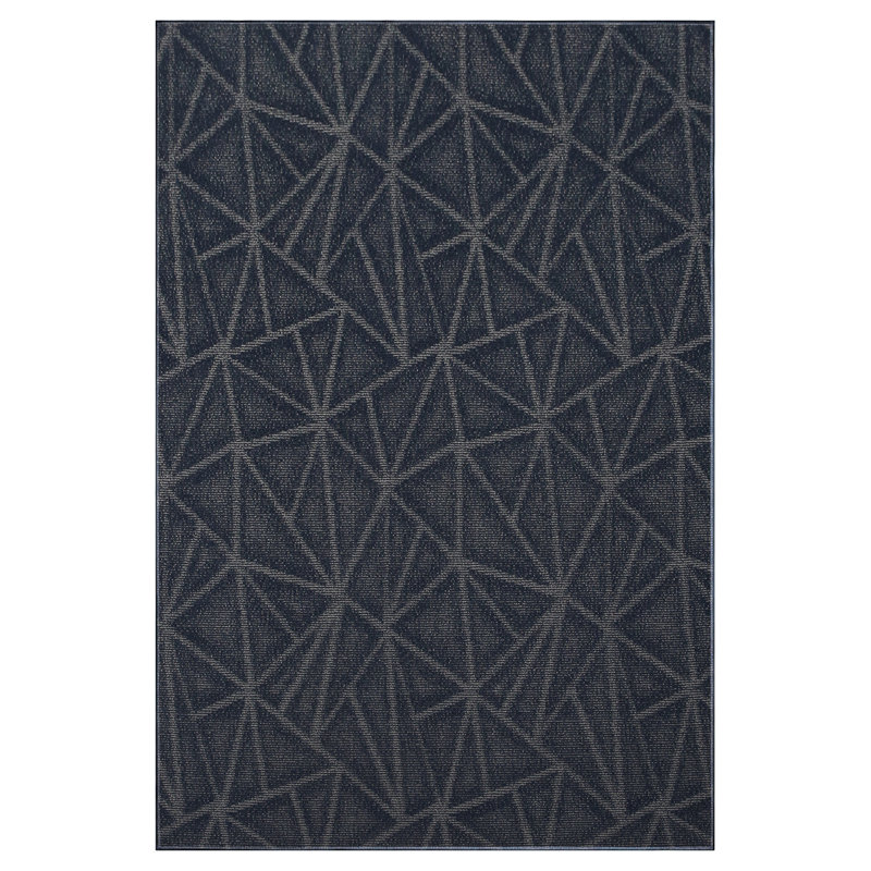 Tapis bleu marine Bowermaster, Rectangle 12 pi x 15 pi