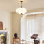 Lanterne suspendue rétro 1 lumière 14,96 po-821931033