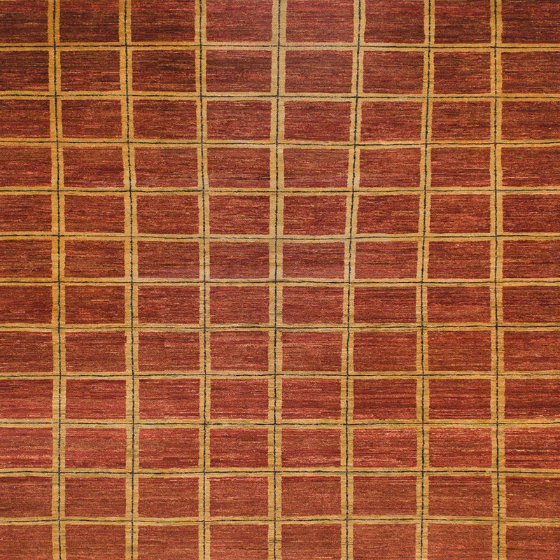 Abstract Indoor Rug, Square 8'