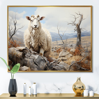 " Sheep Serenade Of Silence I "