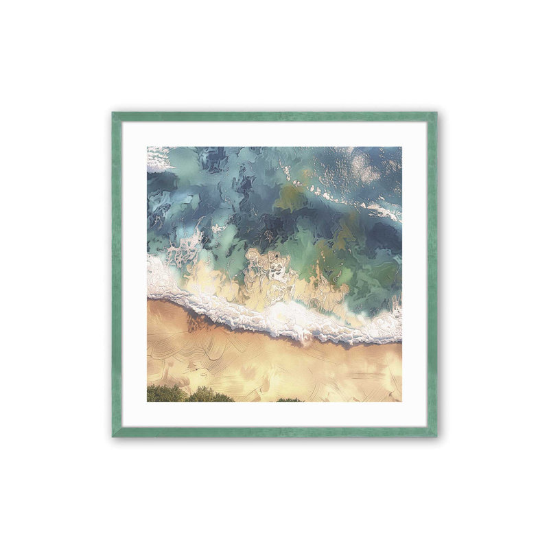 Impression encadrée sur papier, Citronnelle, H 12 po x l 15 po x P 1,25 po