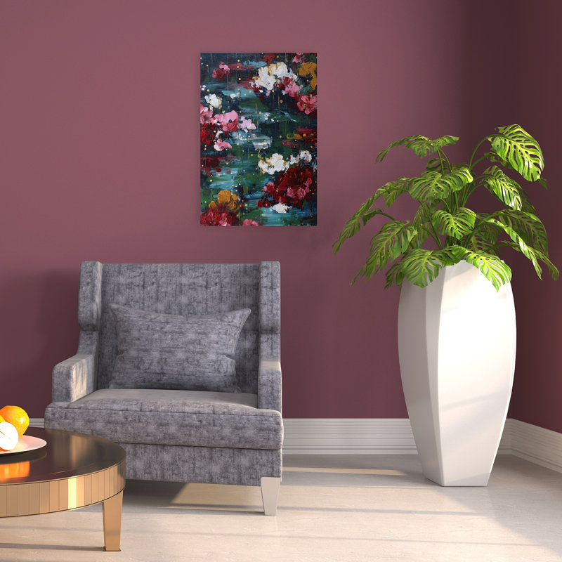 Art abstrait contemporain abstrait abstrait, 24" H x 16" W