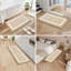 Ultra Soft 3-Piece Set Rectangle Bath Rug-750447127