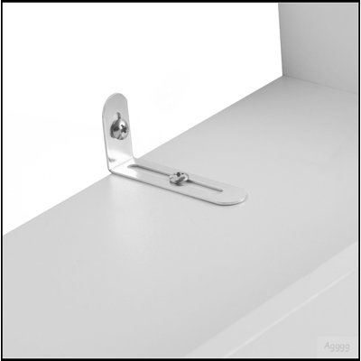 Over The Toilet Storage Cabinet For Bathroom With Adjustable Shelf White 67.4" H