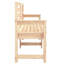 Franklinville Solid Wood Outdoor Bench-119581138