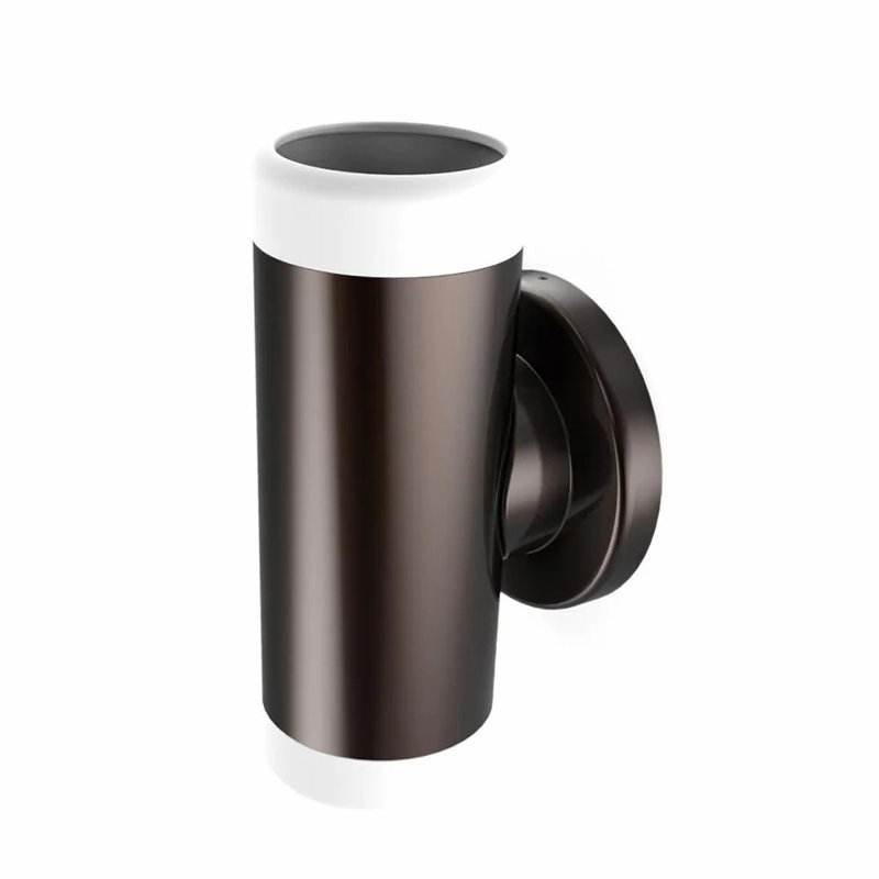 Bronze 20W Integrated LED Armed Wall Sconce, 3000K, 1400 Lumens, Bronze, 9" H x 3" W x 5" D, 4000K