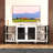 TV Stand with Metal legs and Open shelves-1810437567