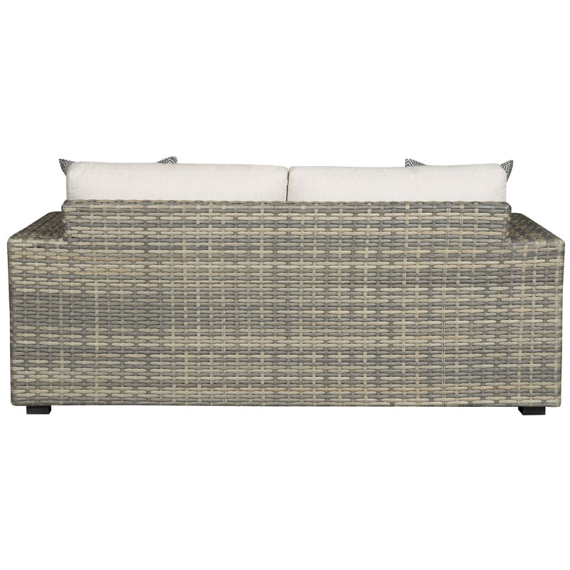 Michael Weiss Outdoor 2 - Seat Patio Sofa, Trippy Coconut