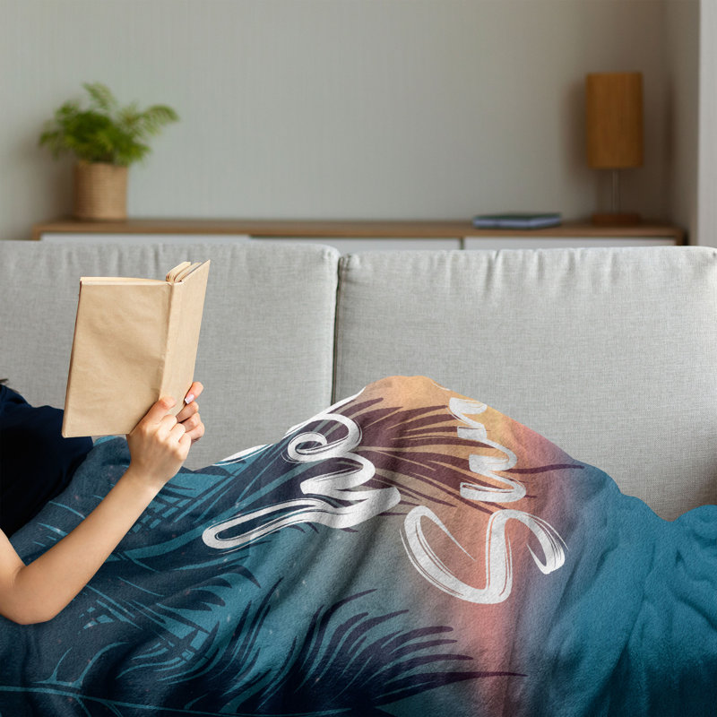 Hand Woven Throw Blanket, 60" x 80"