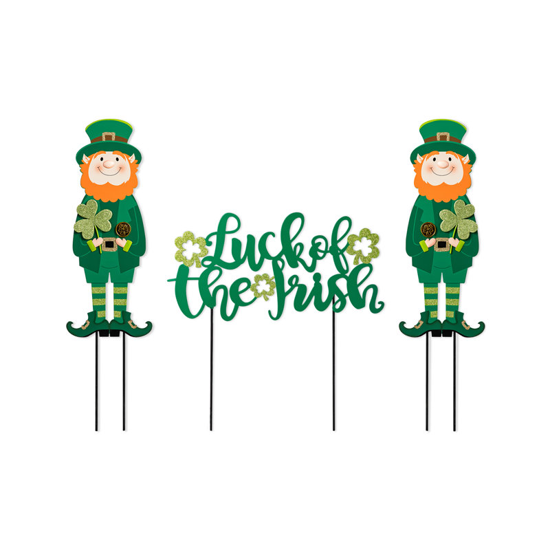 Ensemble de pique-nique en métal 26 po et 26 pi Luck of the Irish (26)