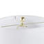 Lampe de table en céramique nervurée