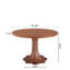 Table de salle à manger ronde Mid-Century Farm-1816058499-1816058527