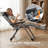  Zero Gravity Chair Recliner 440lbs Capacity, Patio Lounge Chair with Headrest Pillow & Cup Holder, Foldable Outdoor Camping Chair for Pool, Beach, Garden, Deck-532545729