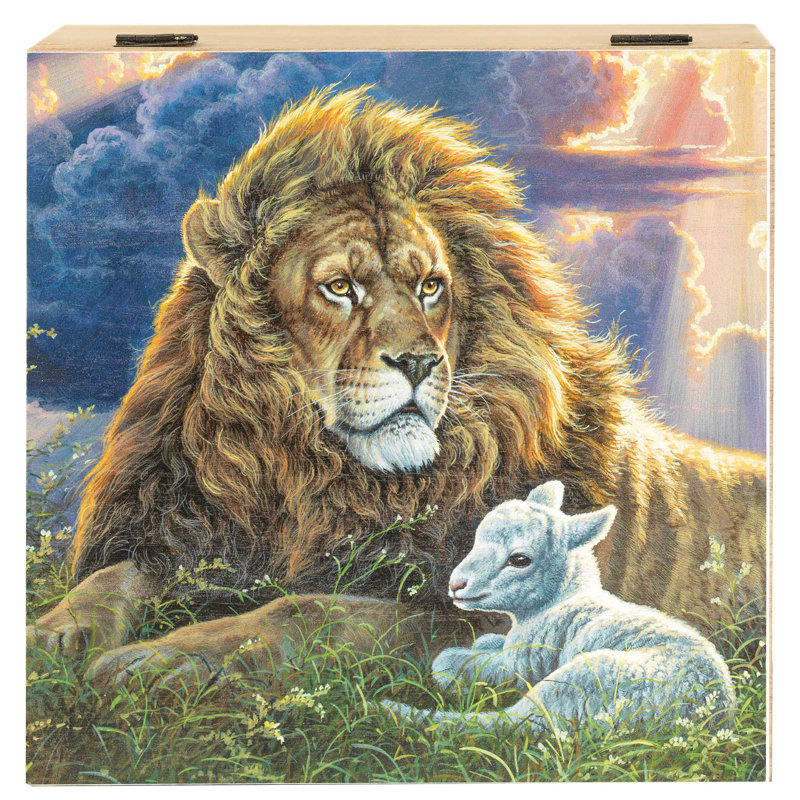 Lion et agneau