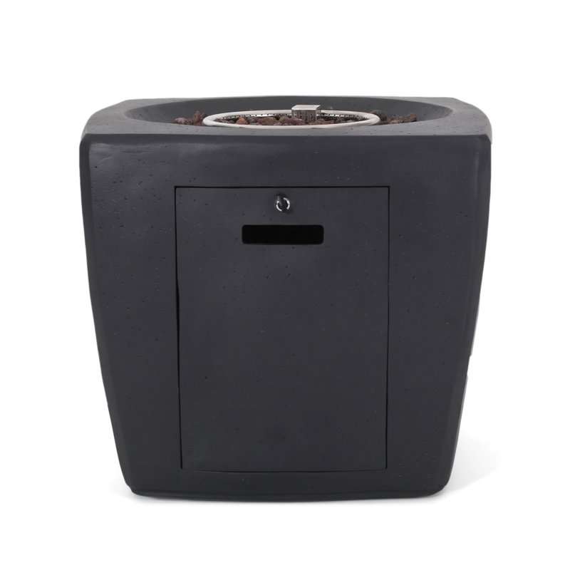 Outdoor Square Fire Pit, 40,000 BTU