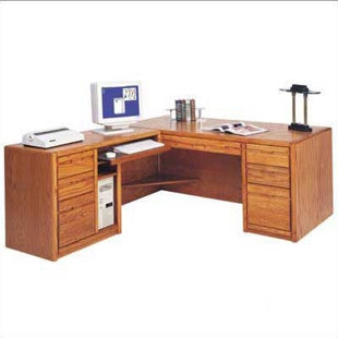 L-Shaped Executive Desk