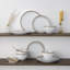 Service de table 12 pièces, service pour 4 Noritake Raylan