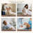 Electric Adjustable Bed Backrest, 300 Lbs Weight Capacity, 4-68° Upgraded Lifting System With Collapsible Safety Rails, Remote Control, For Elderly, Pregnancy, Patients, Handicap, Home Hospital Care