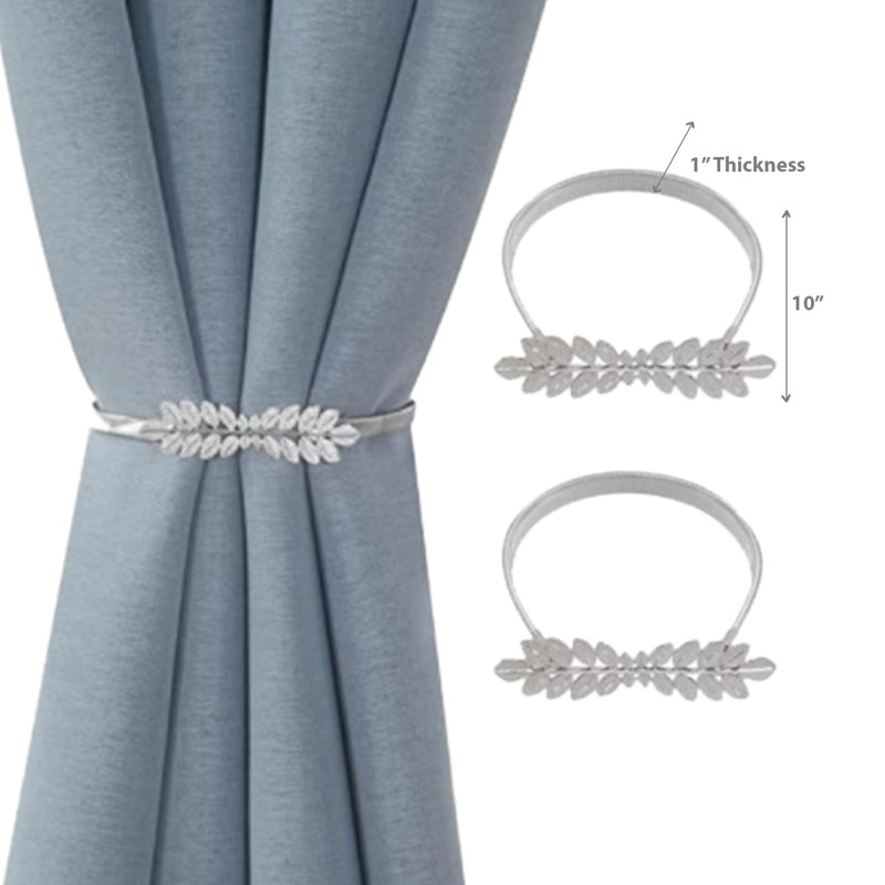Ih Casadecor Curtain Tieback, Silver
