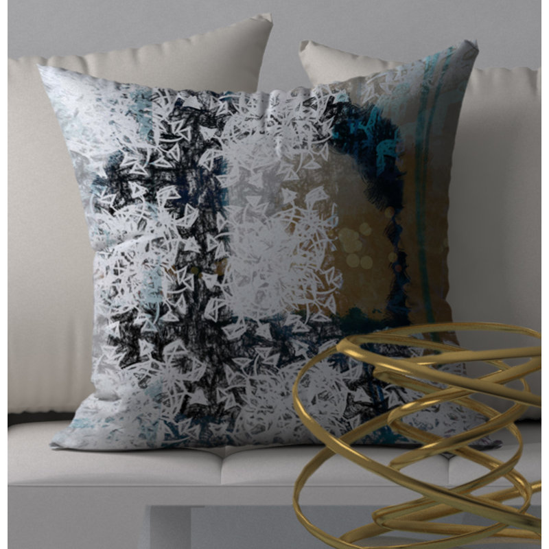 Reversible Throw Pillow, 20" x 20"