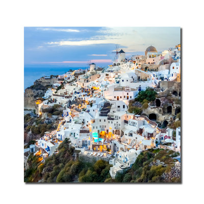 Santorini Print