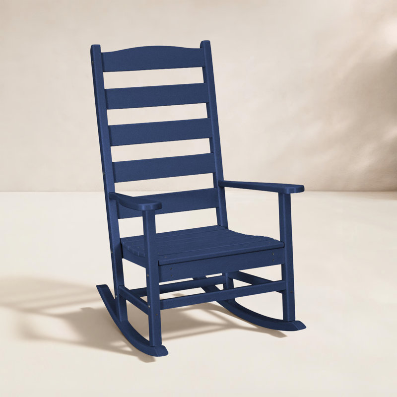 Chaise berçante POLYWOOD, Marine