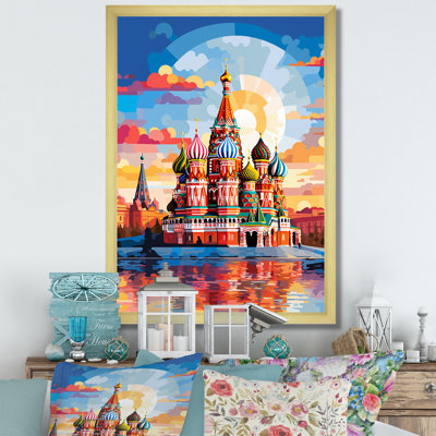 " Colorful City Moscow Popart II "