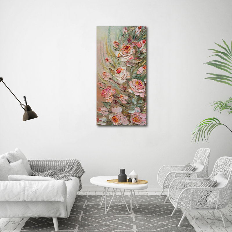 Roses - Wrapped Canvas Print