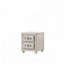 Table de chevet beige