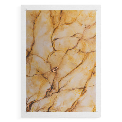 Marbre jaune I - impression sur toile seulement - non encadrée