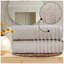 Premium Ribbed Cotton Bathroom Towel Collection, Soft & Plush, Fast Absorbing Hand, Bath Towels & Bath Sheets - 2 Pack-118474324-124328133