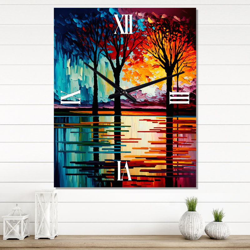 Horloge murale Hilah, Moyen